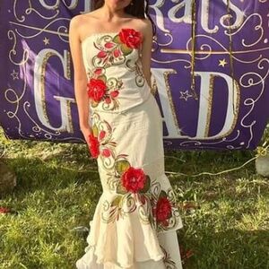 mexican traditional inspired top & skirt